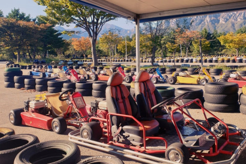 속초 이색적인 엑티비티 '잼버리 카트장'