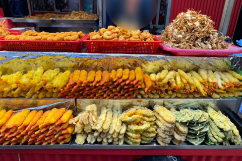 속초 중앙 시장 먹방러들의 이야기