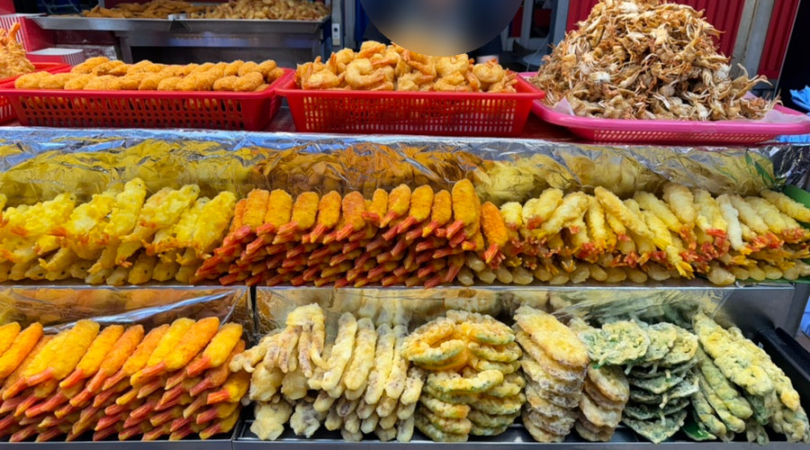 속초 중앙 시장 먹방러들의 이야기