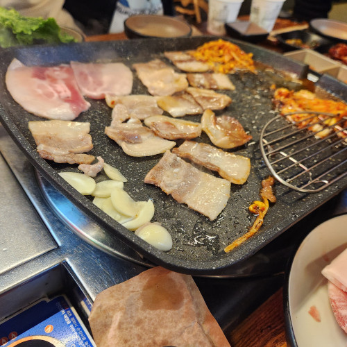 속초 냉삼 맛집 수돈